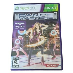Dance Masters Konami Microsoft Xbox 360 Kinect Music Rhythm Game NTSC Complete